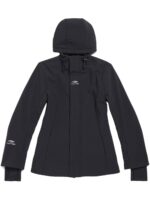 Balenciaga Women's 3B Sports Icon Ski Parka Coat in Black | Size 38 | 773998TPQ371000