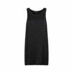 Balenciaga Women's Monogram Sleeveless Top in Black | Size 34 | 746254TMO68