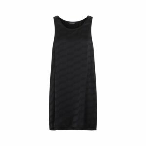 Balenciaga Women's Monogram Sleeveless Top in Black | Size 34 | 746254TMO68