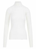 Bottega Veneta Women's Cotton Top in White | Size Medium | 772544V3MM0