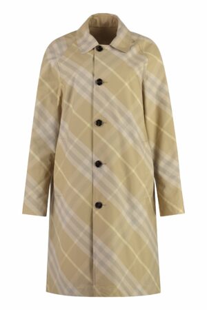 Burberry Women's Checked Reversible Trench-Coat in Beige | Size 8 | 8083625150793 Color A3743