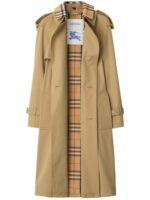 Burberry Women's Cotton Trench Coat in Beige | Size 6 | 8091066B8626