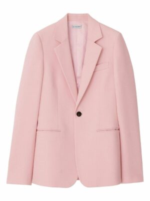 Burberry Women's Tailored Jacket In Wool in Pink | Size 4 | 8082619