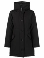 Canada Goose Women's Rossclair Parka Coat in Black | Size Large | 2580W