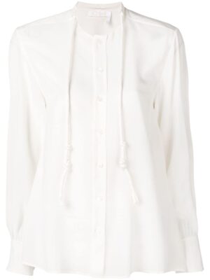 ChloÃ© Women's Lace Top in Iconicmilk | Size 38 | CHC19UHT44004107