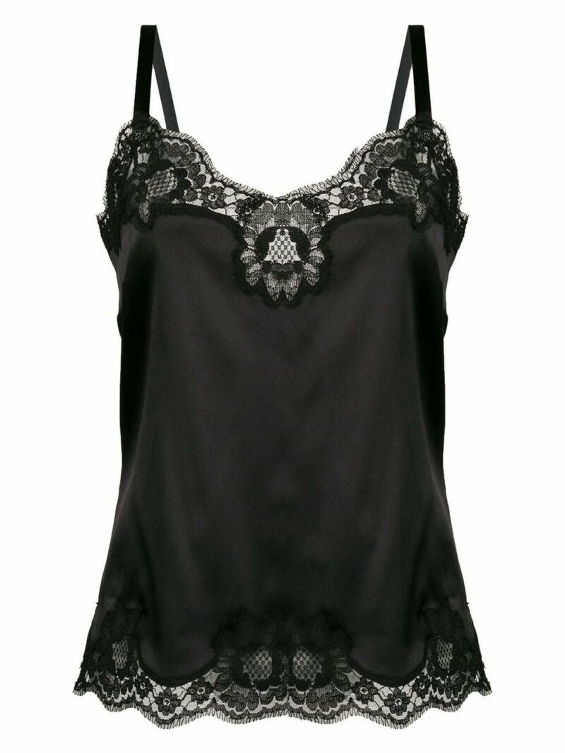 Dolce & Gabbana Women's Top Top in Black | Size 3 | O7A00TFUAD8