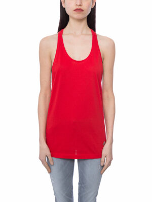 Dsquared2 Women's Cotton Jersey Top | Size XS | NC0572-21600-307 Color Red