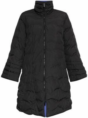 Emporio Armani Women's Nylon Down Jacket in Black | Size 38 | 6D2L61