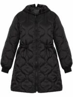 Emporio Armani Women's Nylon Down Jacket in Black | Size 46 | 6D2L662NIIZ0999