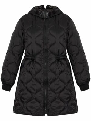 Emporio Armani Women's Nylon Down Jacket in Black | Size 46 | 6D2L662NIIZ0999