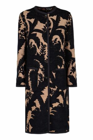 Etro Women's Reversible Coat in Black | Size 40 | WRAA004099TJE81