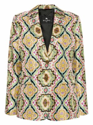 Etro Women's Silk Jacket | Size 44 | WRCA001299SA1A1 Color X0810