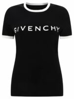 Givenchy Women's Tops Top in Black | Size Large | BW70BF3YAC004