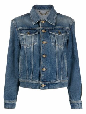 Golden Goose Women's Denim Jacket in Blue | Size 40 | GWP00846P00062150100