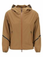 Herno Women's Laminar Jacket In Light Matt in Tobacco | Size 40 | GI00095DL12803