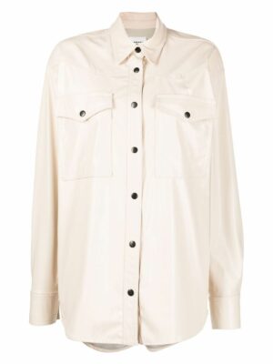 Isabel Marant Etoile Women's Berny Jacket in Chalk | Size 34 | CH0001FAA1B16E20CK