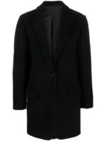 Isabel Marant Women's Jet Wool & Cashmere Coat in Black | Size 36 | MA0034FA Color A3D19I01BK