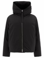 Jil Sander Women's Hooded Down Jacket in Black | Size Small | J40AF0009J70008001