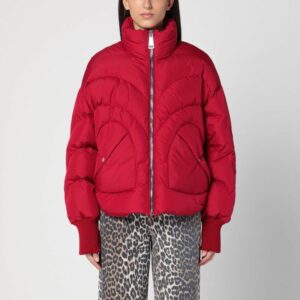 Khrisjoy Women's Corazon Padded Jacket in Red | KWF24R0624NY0001