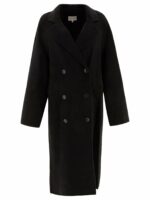 Loulou Studio Women's "borneo" Coat in Black | Size Medium | BORNEOBLACK