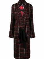 Marni Women's Reversible Wrap Coat in Chr82 | Size 44 | CPMA0192BU Color UTW958CHR82