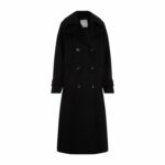 Max Mara Sportmax Women's Leandro Coat in Black | Size 36 | 242201606260010587