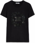 Max Mara Women's Elmo Body-Top Top in Black | Size IT S | 2411941011600010