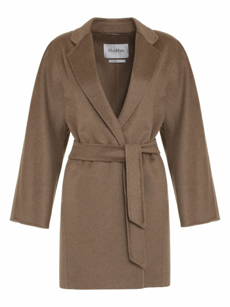 Max Mara Women's Harold Cashmere Coat in Taupe | Size 36 | HAROLD2411011081600 Color 057