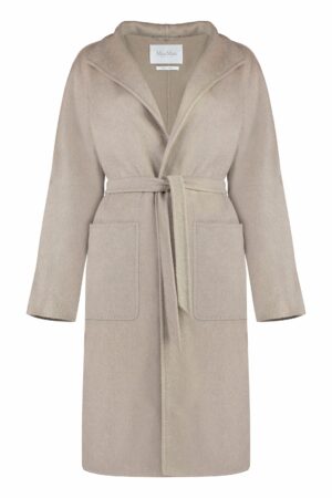 Max Mara Women's Lilia Cashmere Coat in Sand | Size 44 | LILIA2421016061600 Color 032
