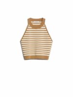 Max Mara Women's Tenna Top Honey | Size Medium | 2421366061600008