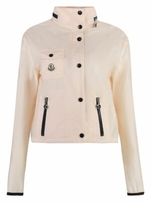 Moncler Women's Lico Jacket in Pastel Pink | Size 1 | J10931A000965968E529