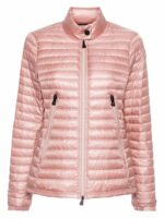 Moncler Women's Pontaix Short Down Jacket in Pink & Purple | Size 2