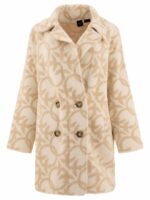 Pinko Women's "toro" Coat in White | Size Small | 101573A21QCC2