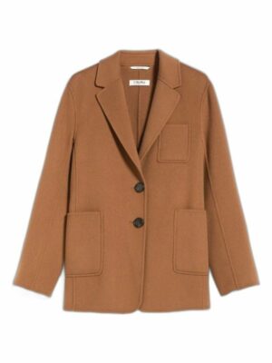 S Max Mara Women's Angela Jacket Caramel | Size 44 | 2419041011600022