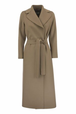 S Max Mara Women's Poldo Coat Camel | Size 46 | 2390161033600045