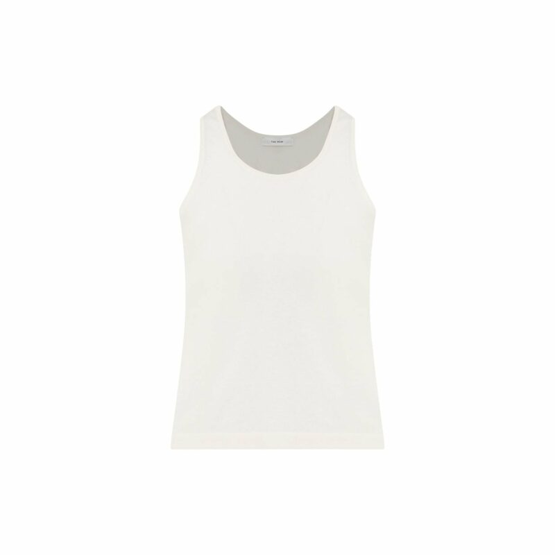 The Row Women's Formosa Tank Top in White | Size Medium | 7856Y688