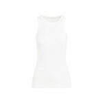 The Row Women's Misty Top in White | Size Large | 8127K581