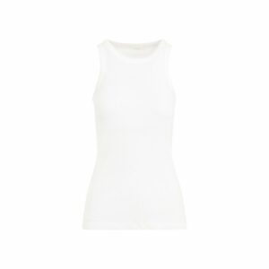 The Row Women's Misty Top in White | Size Large | 8127K581