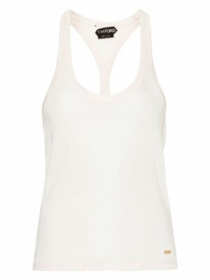 Tom Ford Women's Jersey Tank Top in Beige | Size 40 | TSJ565JEX079AW013